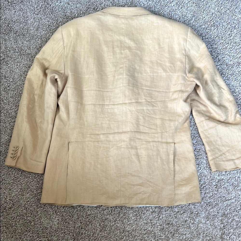 Armani Collezioni Tan Sport Coat Classic Cut - Picture 6 of 7